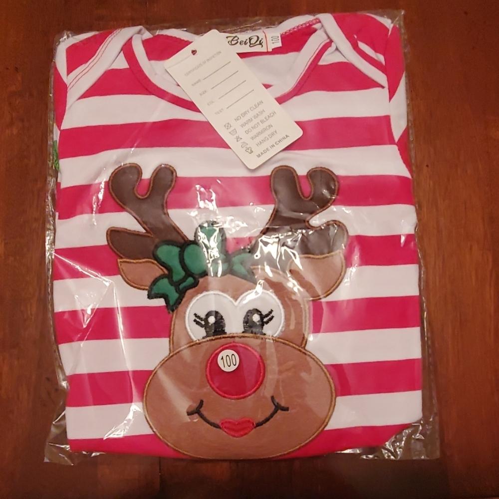 🦌Precious Rudolph Romper🎄 - Picture 5 of 5